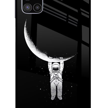 Moon Space Samsung M51 Glass Case