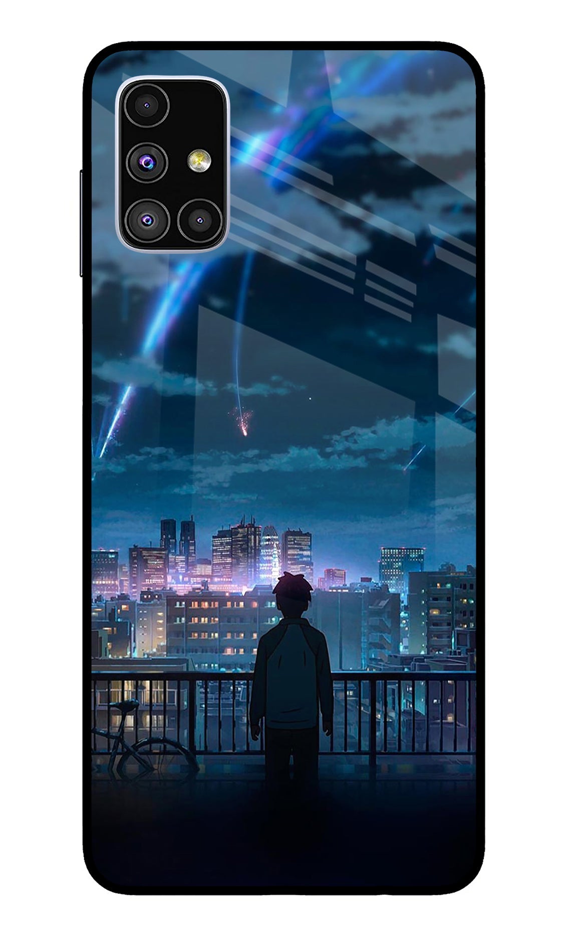 Anime Samsung M51 Glass Case