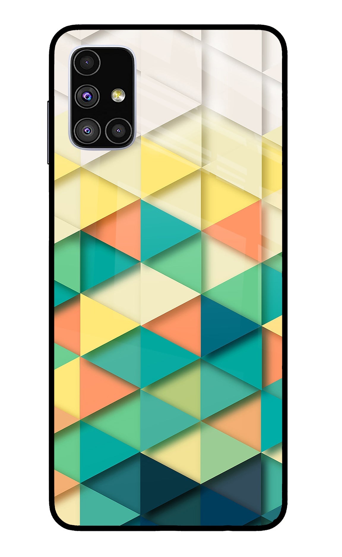 Abstract Samsung M51 Back Cover