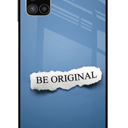 Be Original Samsung M51 Glass Case Back Cover by Casekaro