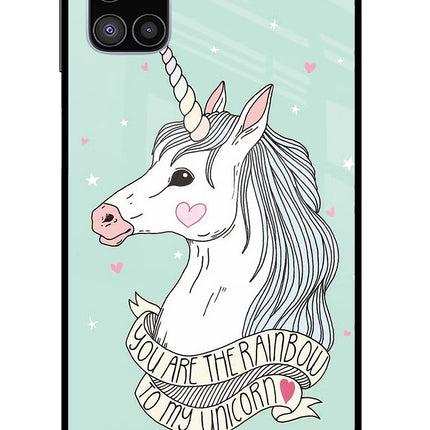 Unicorn Wallpaper Samsung M51 Glass Case