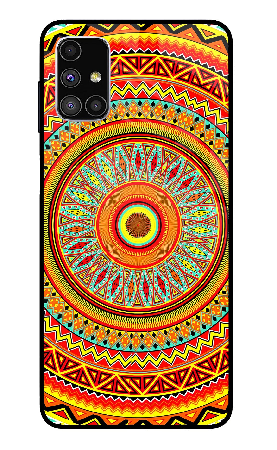 Mandala Pattern Samsung M51 Back Cover