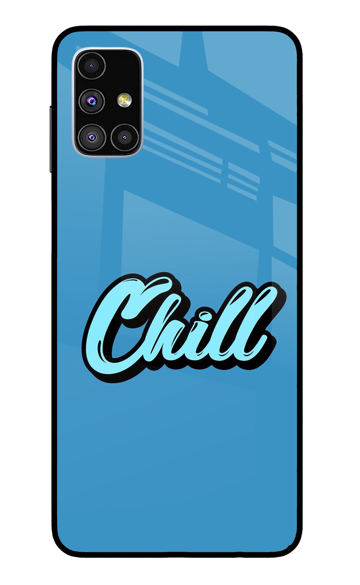 Chill Samsung M51 Glass Case