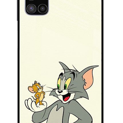 Tom & Jerry Samsung M51 Glass Case