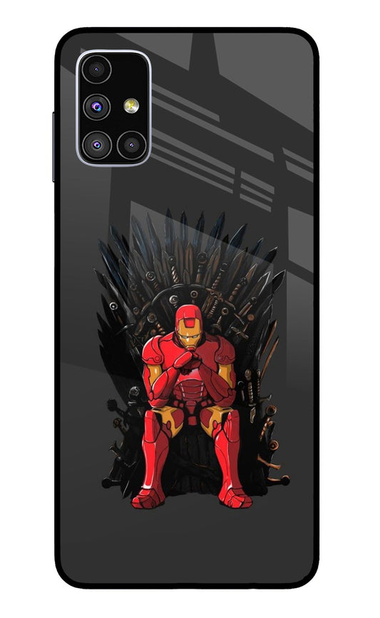 Ironman Throne Samsung M51 Glass Case