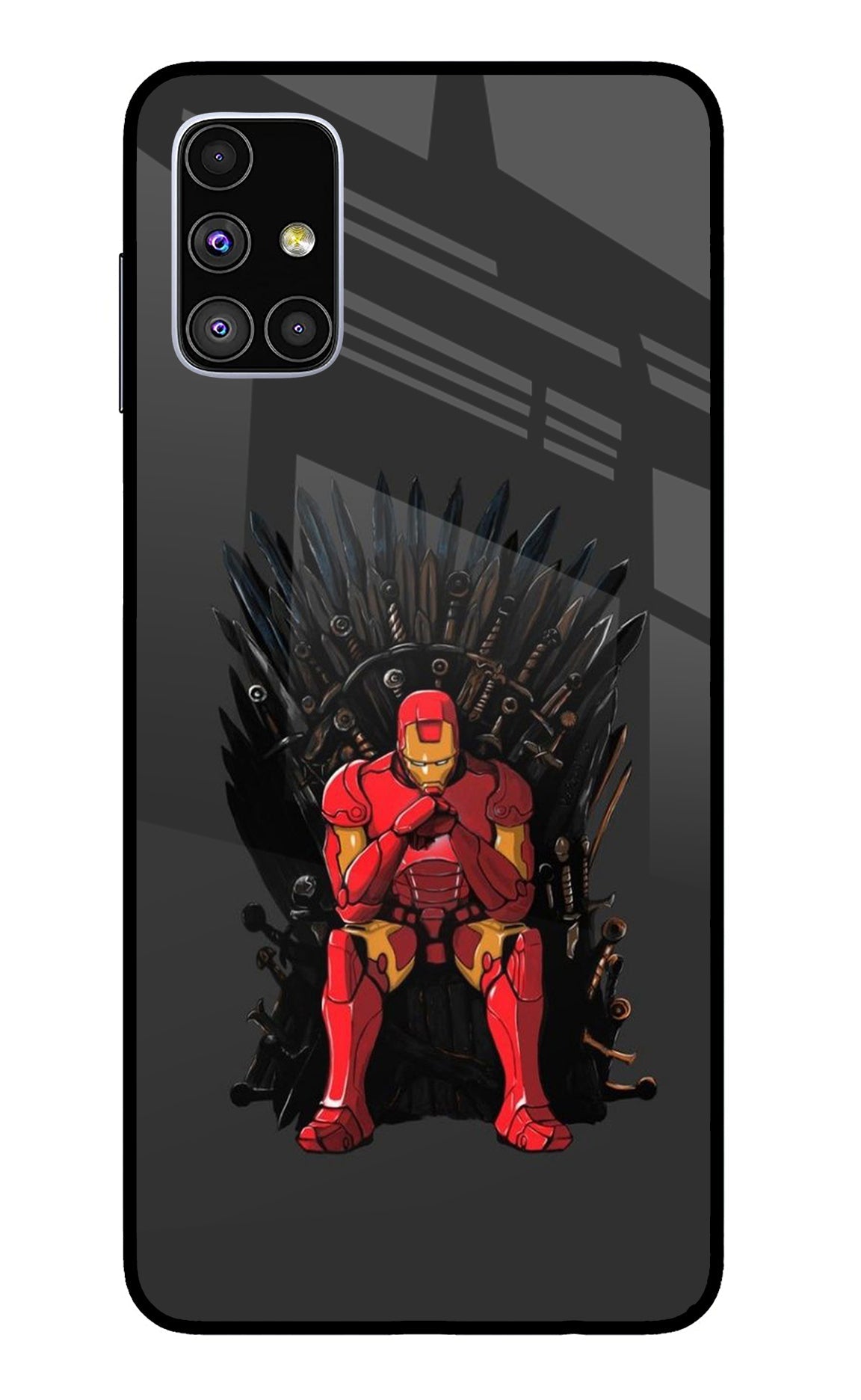 Ironman Throne Samsung M51 Back Cover