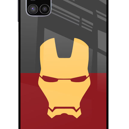 Ironman Samsung M51 Glass Case Back Cover by Casekaro