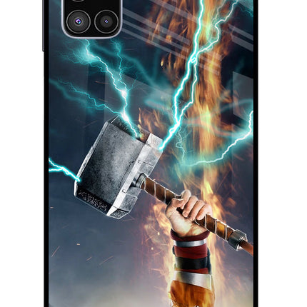 Thor Hammer Mjolnir Samsung M51 Glass Case