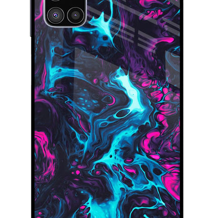 Abstract Samsung M51 Glass Case