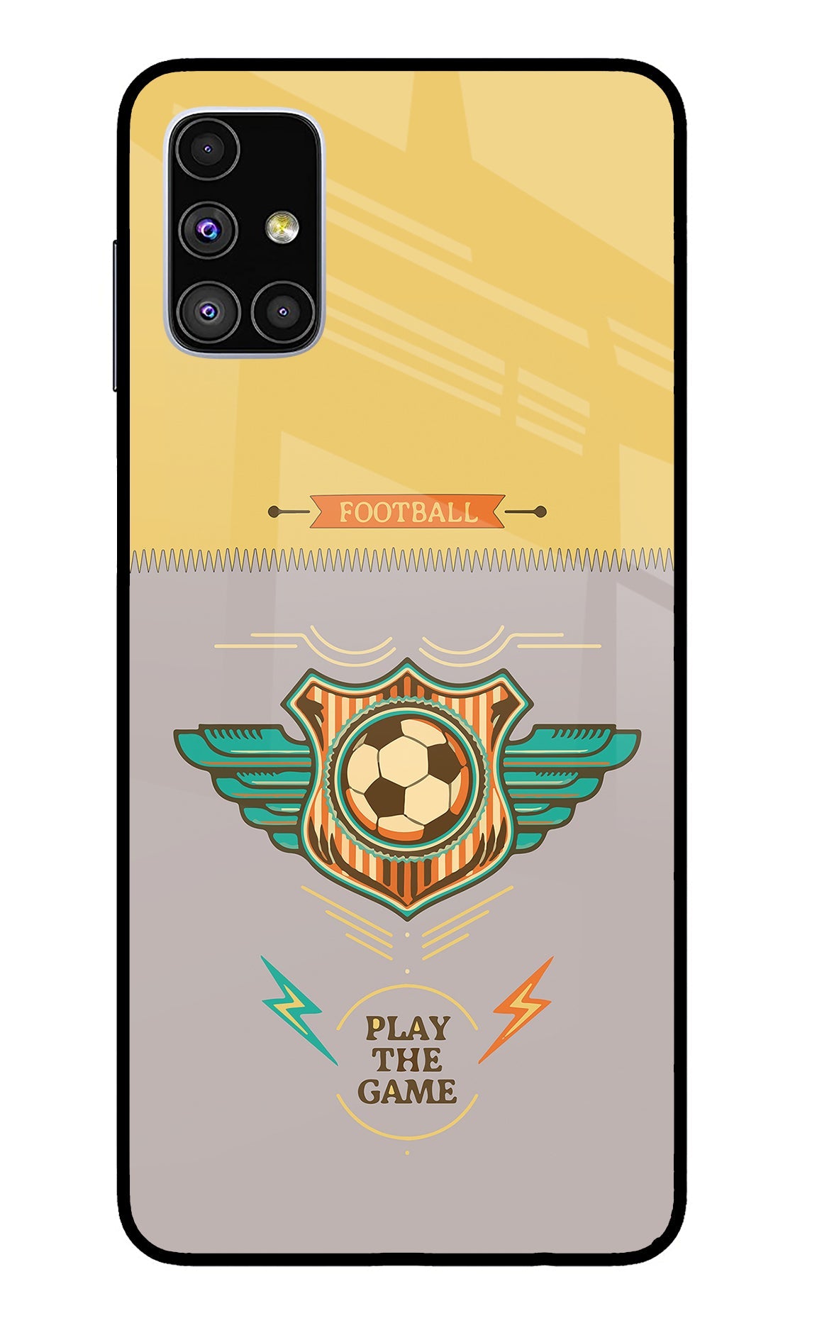 Football Samsung M51 Back Cover