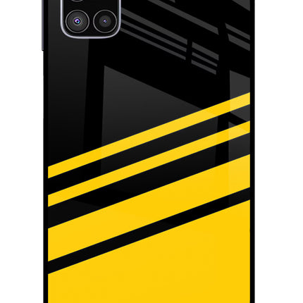 Yellow Shades Samsung M51 Glass Case