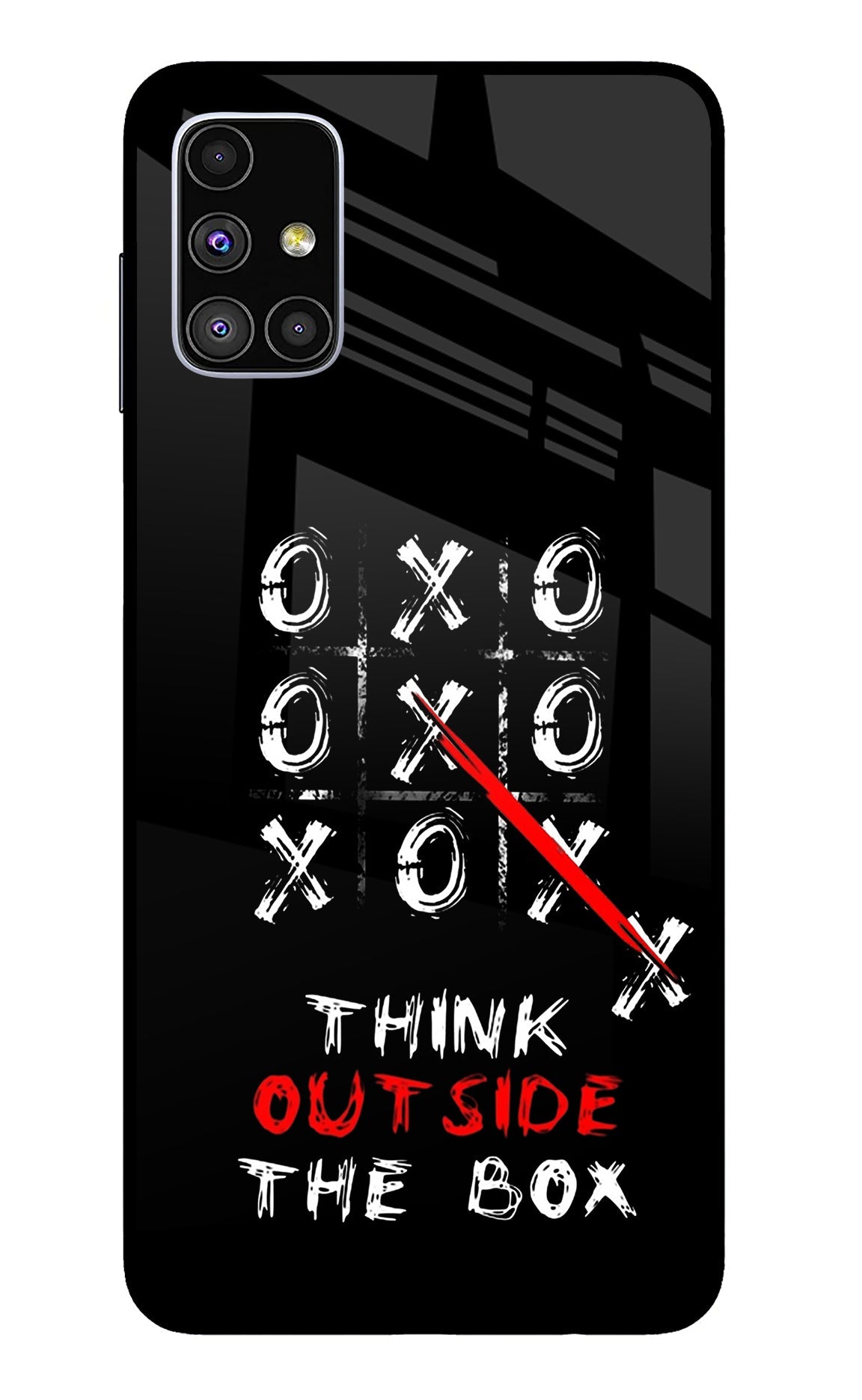 Think out of the BOX Samsung M51 Glass Case
