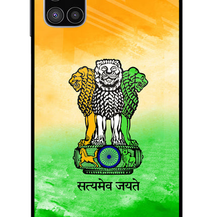 Satyamev Jayate Flag Samsung M51 Glass Case