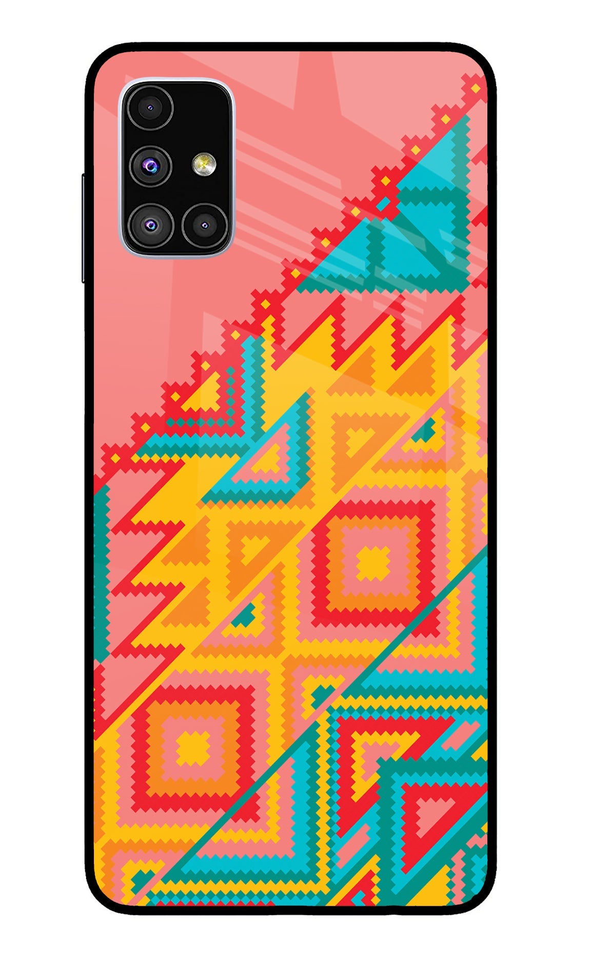 Aztec Tribal Samsung M51 Back Cover