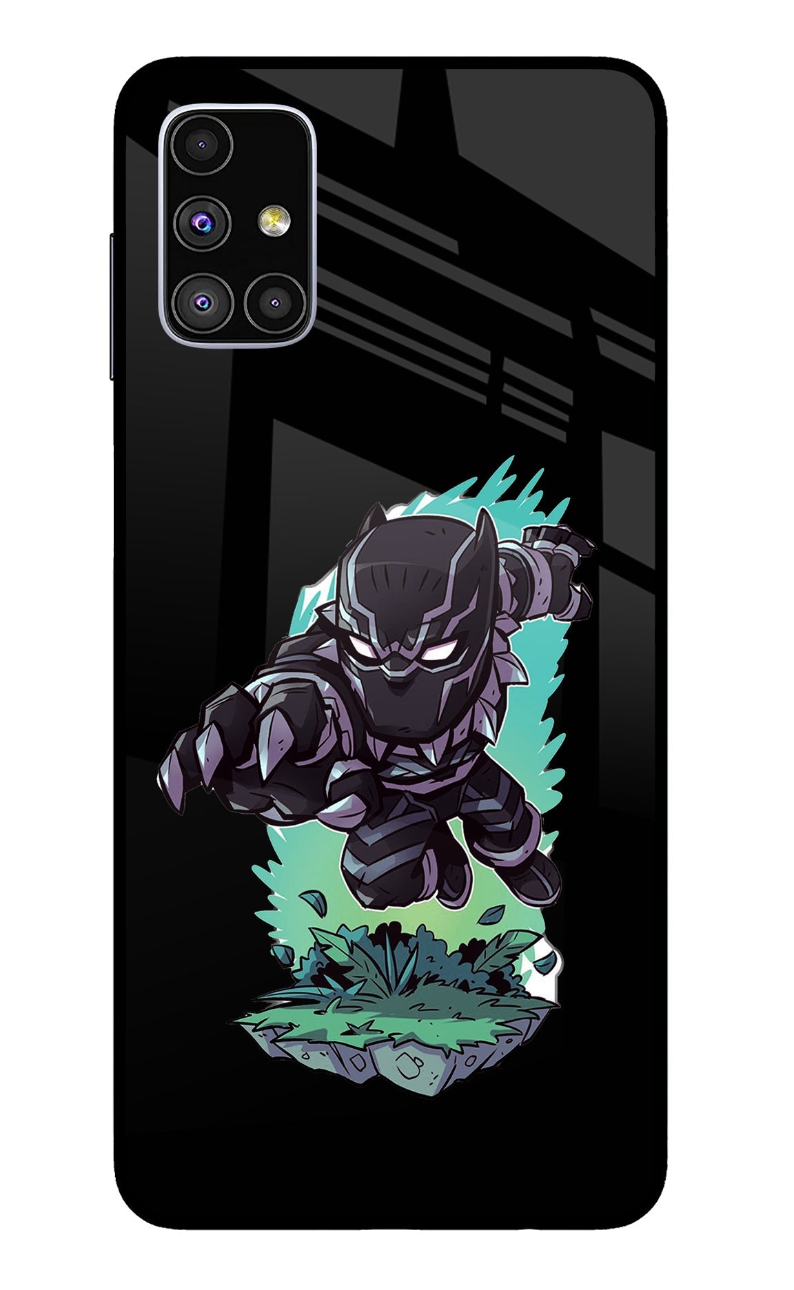 Black Panther Samsung M51 Back Cover