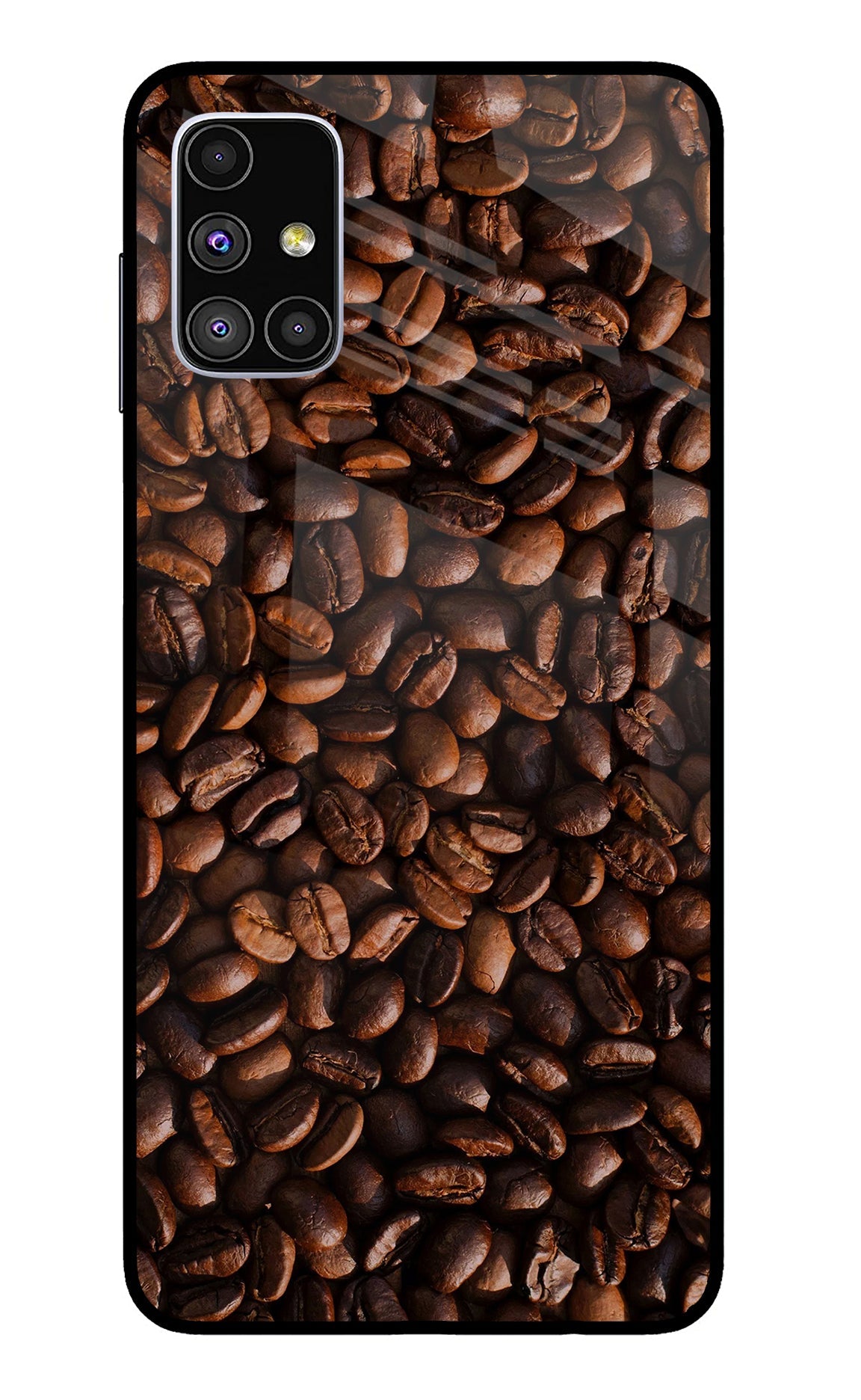 Coffee Beans Samsung M51 Back Cover