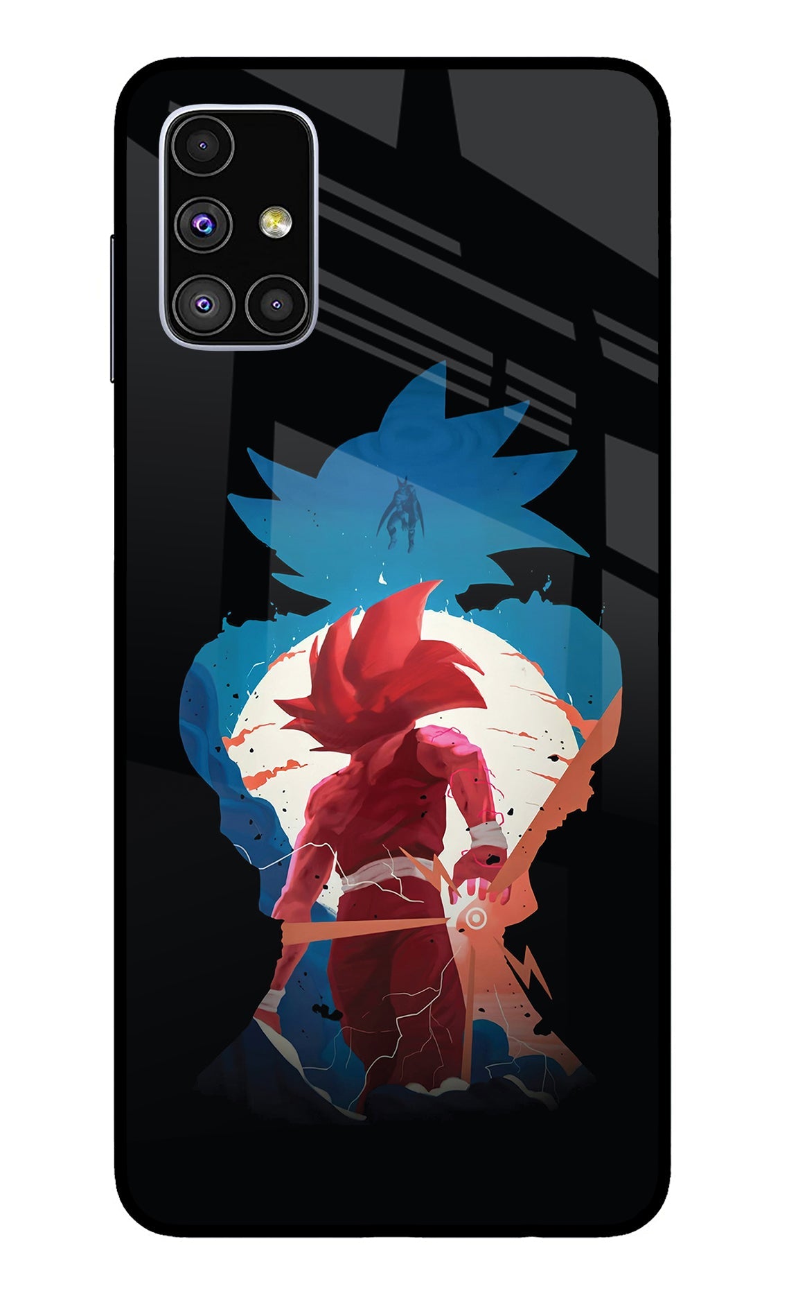 Goku Samsung M51 Glass Case