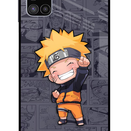 Chota Naruto Samsung M51 Glass Case Back Cover by Casekaro