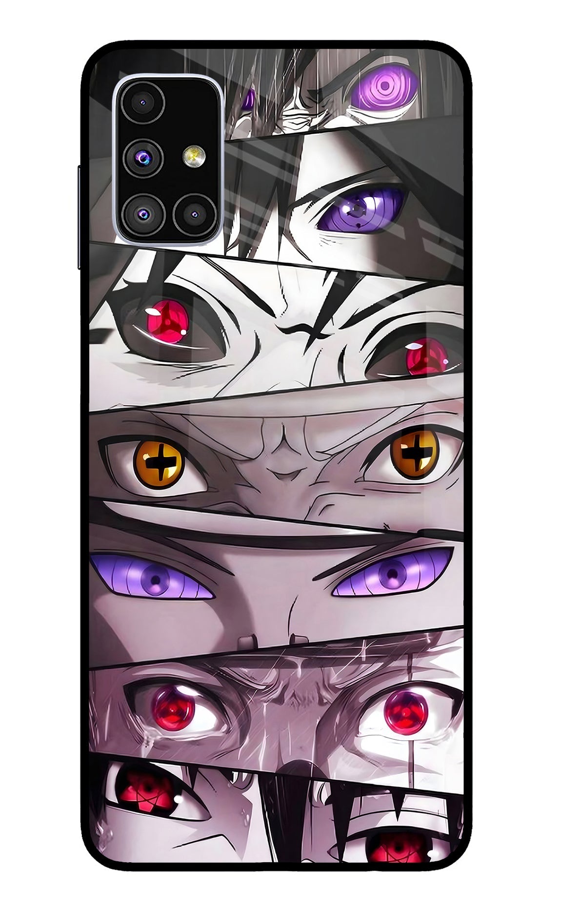 Naruto Anime Samsung M51 Back Cover