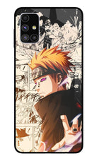 Pain Anime Samsung M51 Glass Case