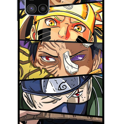 Naruto Character Samsung M51 Glass Case
