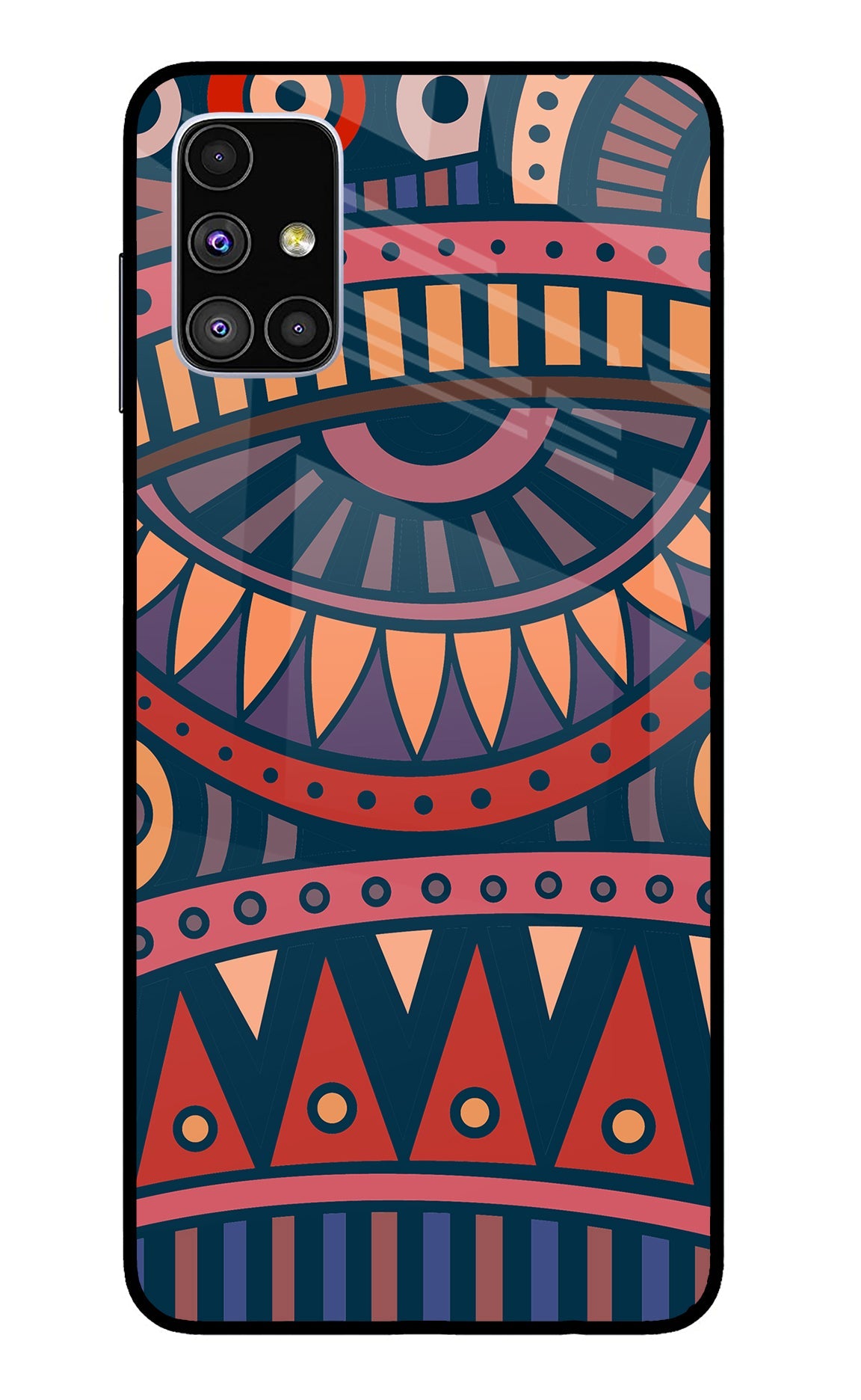 African Culture Design Samsung M51 Back Cover