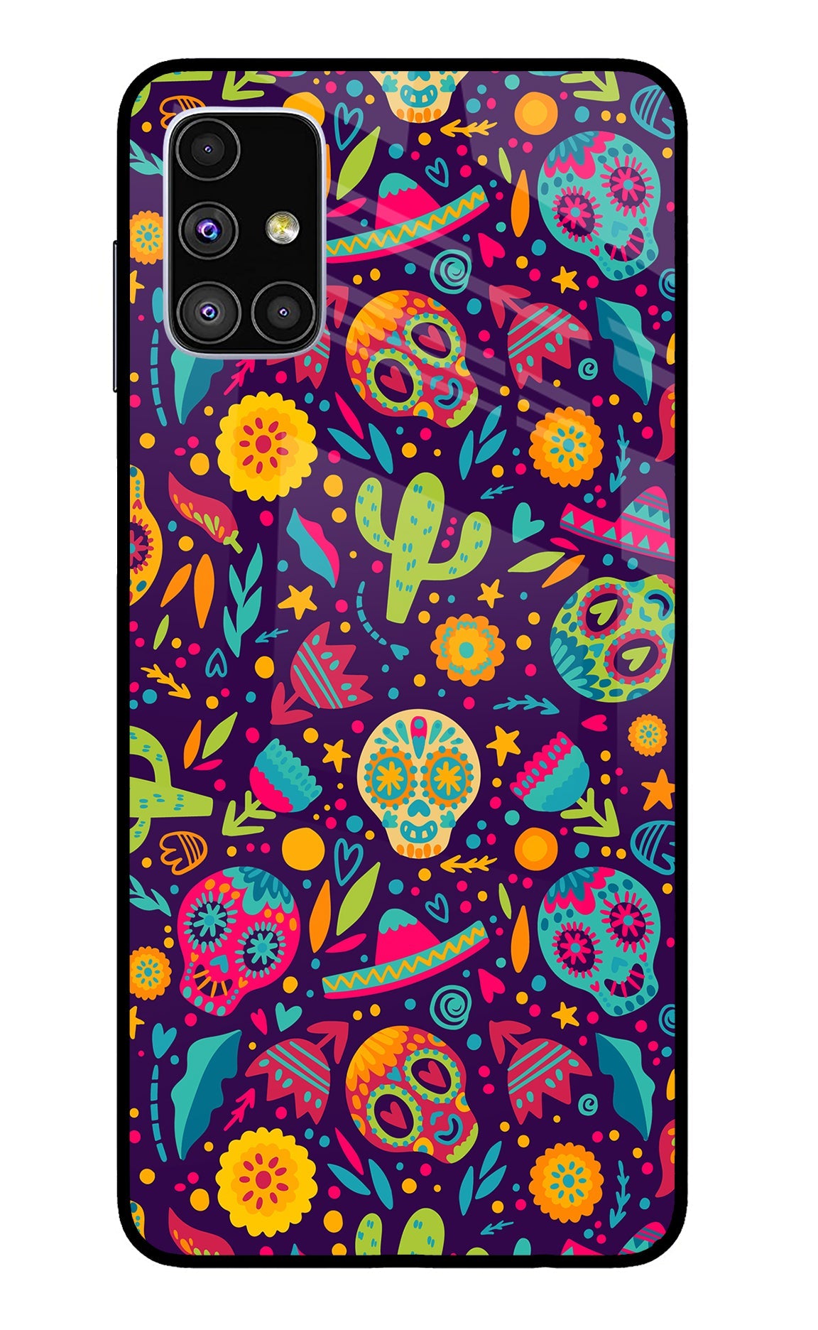 Mexican Design Samsung M51 Back Cover