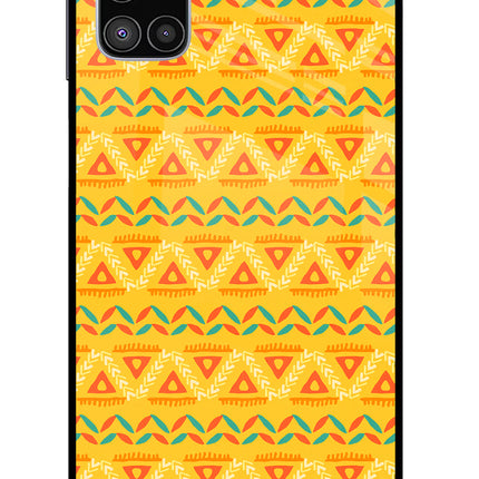Tribal Pattern Samsung M51 Glass Case