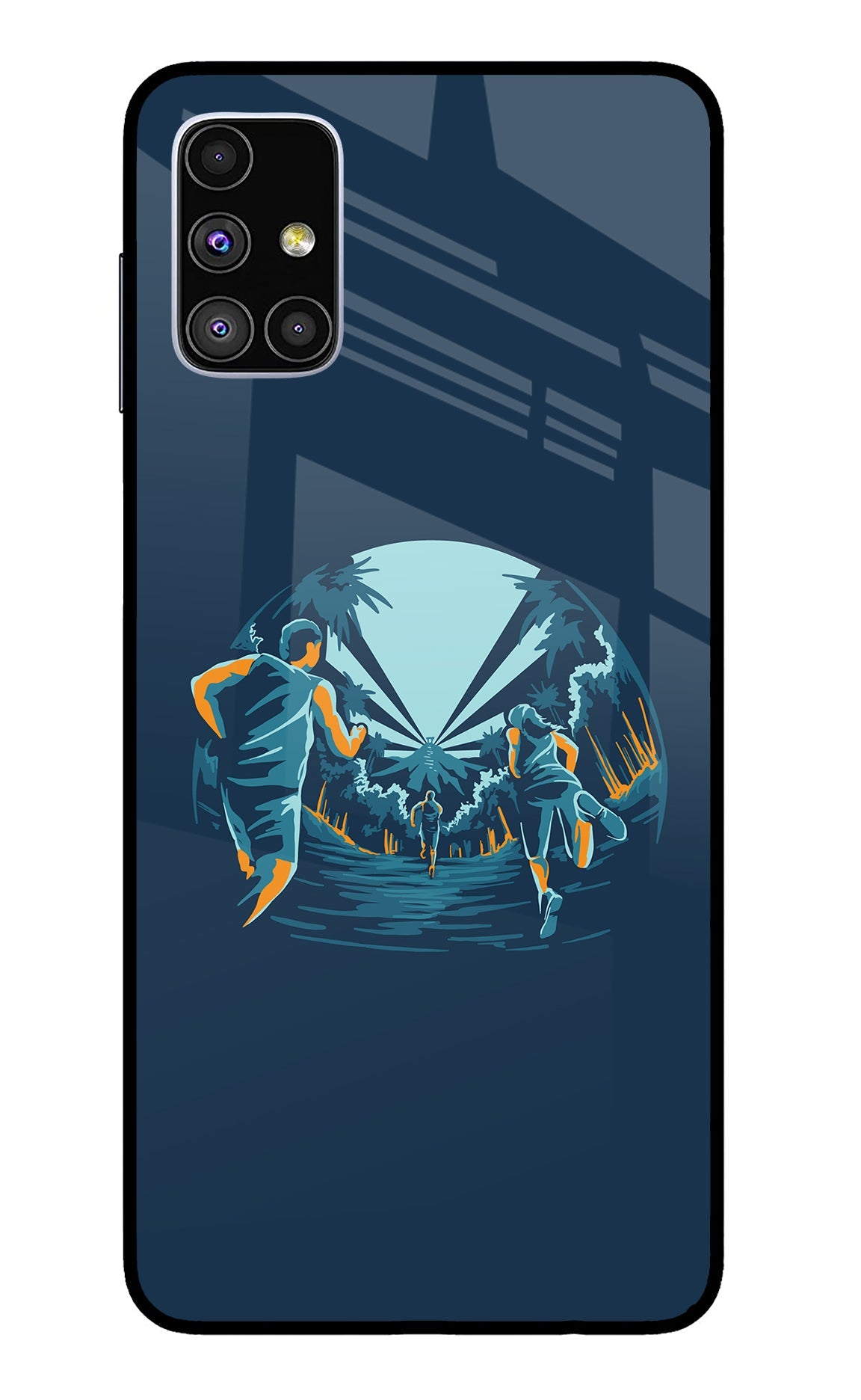 Team Run Samsung M51 Back Cover