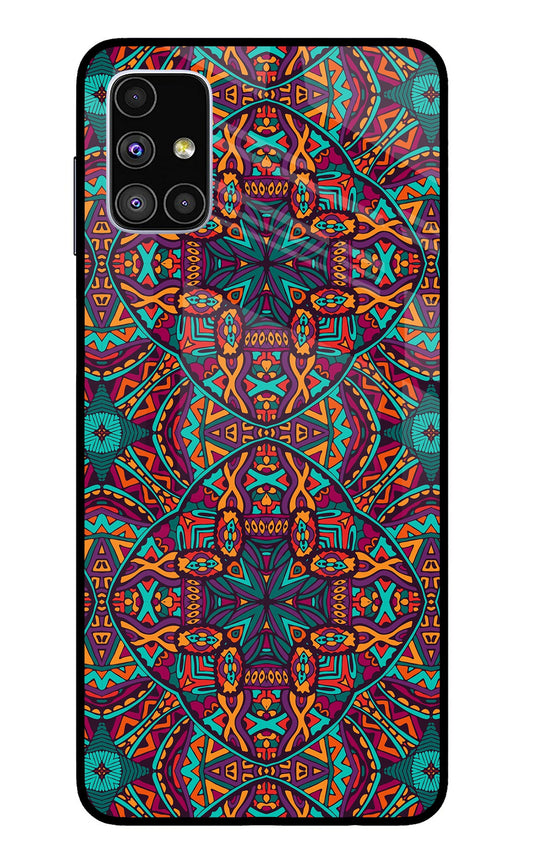 Colour Mandala Samsung M51 Glass Case