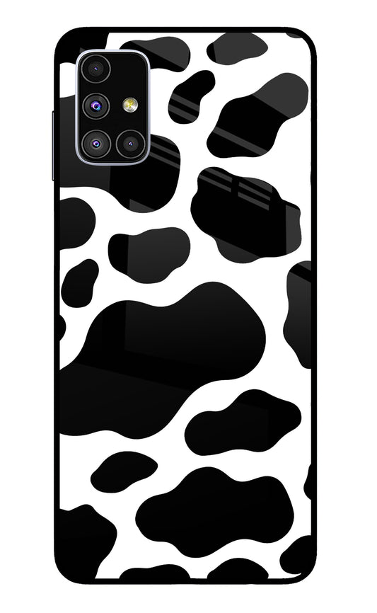 Cow Spots Samsung M51 Glass Case