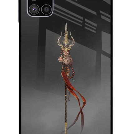 Shiv Trishul Samsung M51 Glass Case