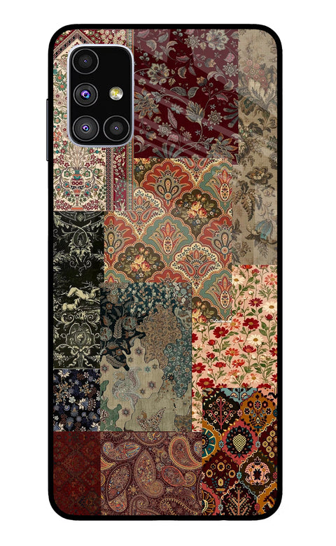 Desi Print Samsung M51 Glass Case