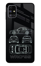 WRC'99 Samsung M51 Glass Case