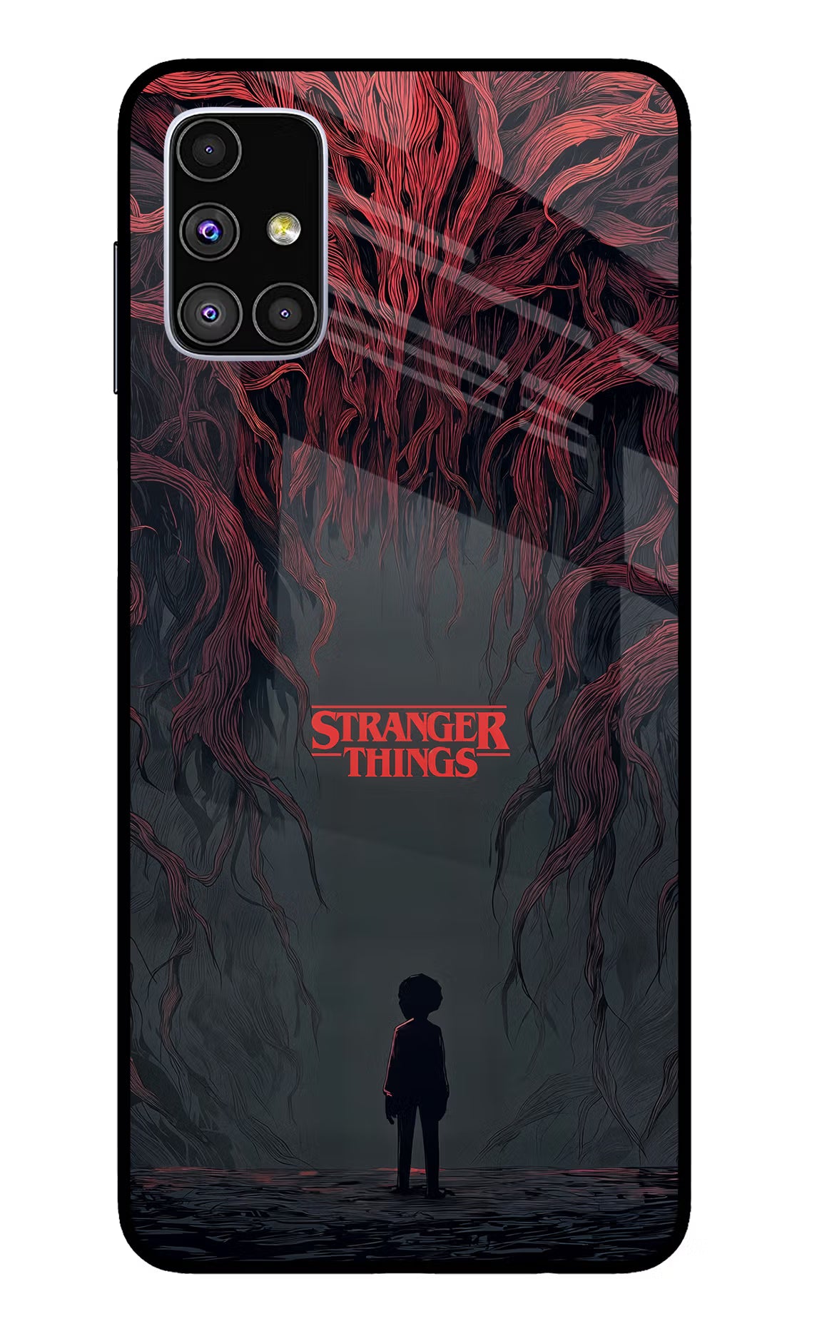 Ordinary Things Dark Side Samsung M51 Glass Case Back Cover by Casekaro