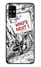 Who's Next Samsung M51 Glass Case