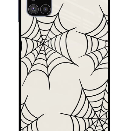 Spider Web Samsung M51 Glass Case