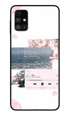 Wave to earth Samsung M51 Glass Case
