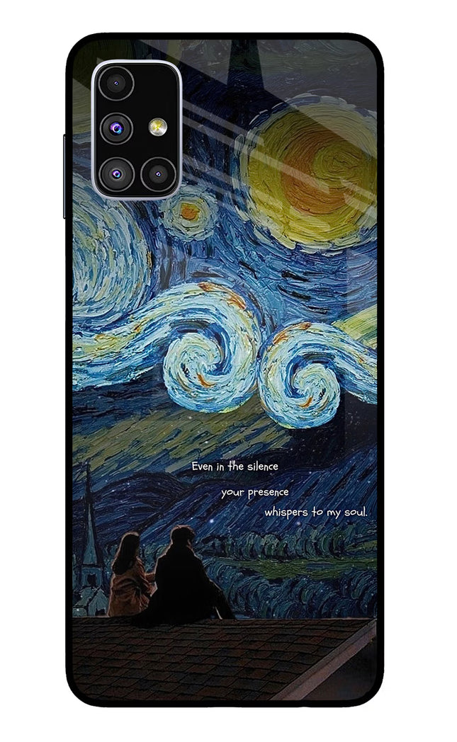 Softcore Samsung M51 Glass Case