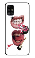Rockstar Samsung M51 Glass Case