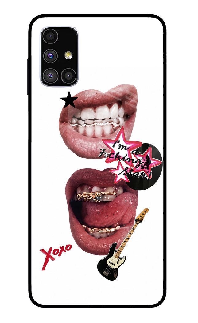 Rockstar Samsung M51 Glass Case