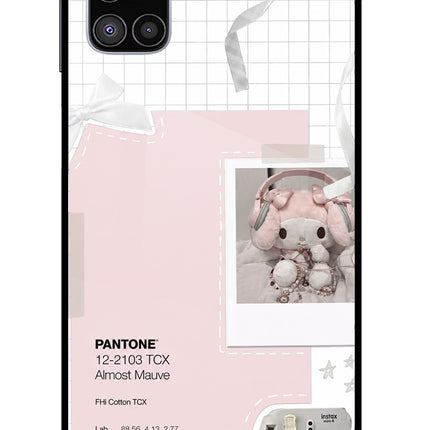 Pantone Asthetic Samsung M51 Glass Case