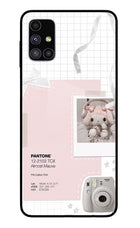 Pantone Asthetic Samsung M51 Glass Case