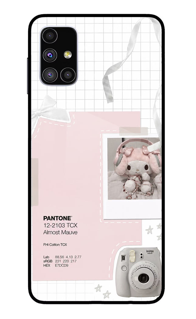 Pantone Asthetic Samsung M51 Glass Case