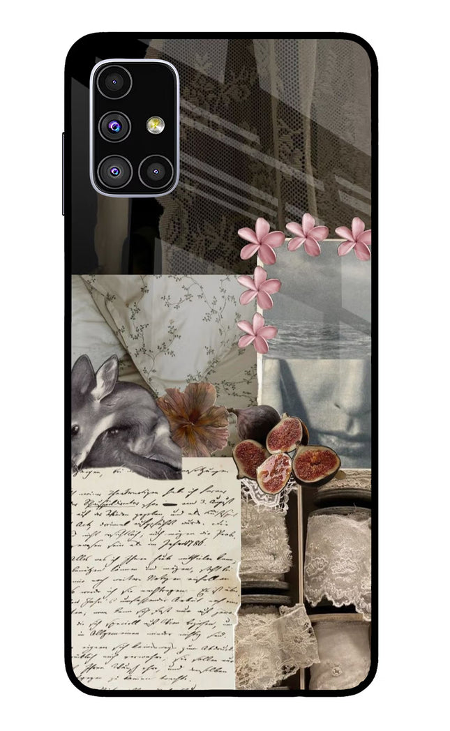 Midnight Sky Samsung M51 Glass Case