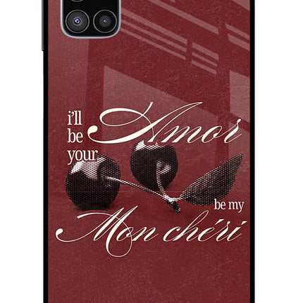 Velvet Cherry Samsung M51 Glass Case