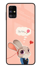 Judy Charm Samsung M51 Glass Case