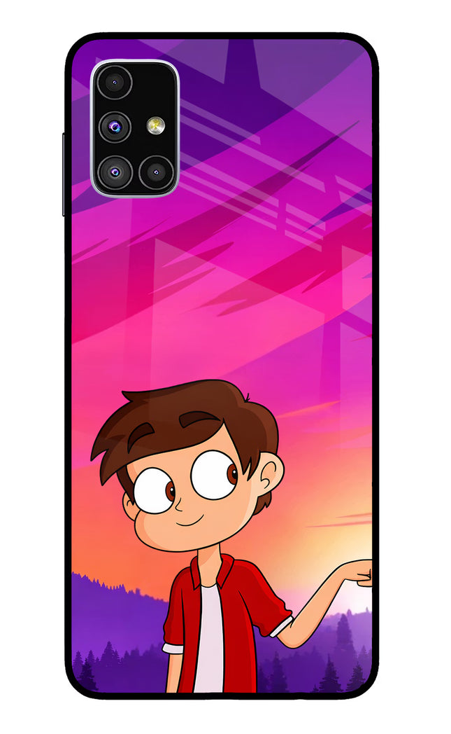 Marco Sunset Samsung M51 Glass Case