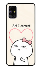 Always Right Samsung M51 Glass Case