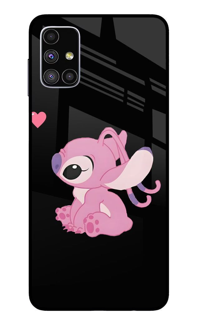 Angel Crush Samsung M51 Glass Case